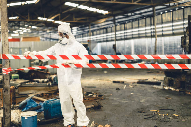 Professional Hoarding Cleanup technician working in Sparks, GA